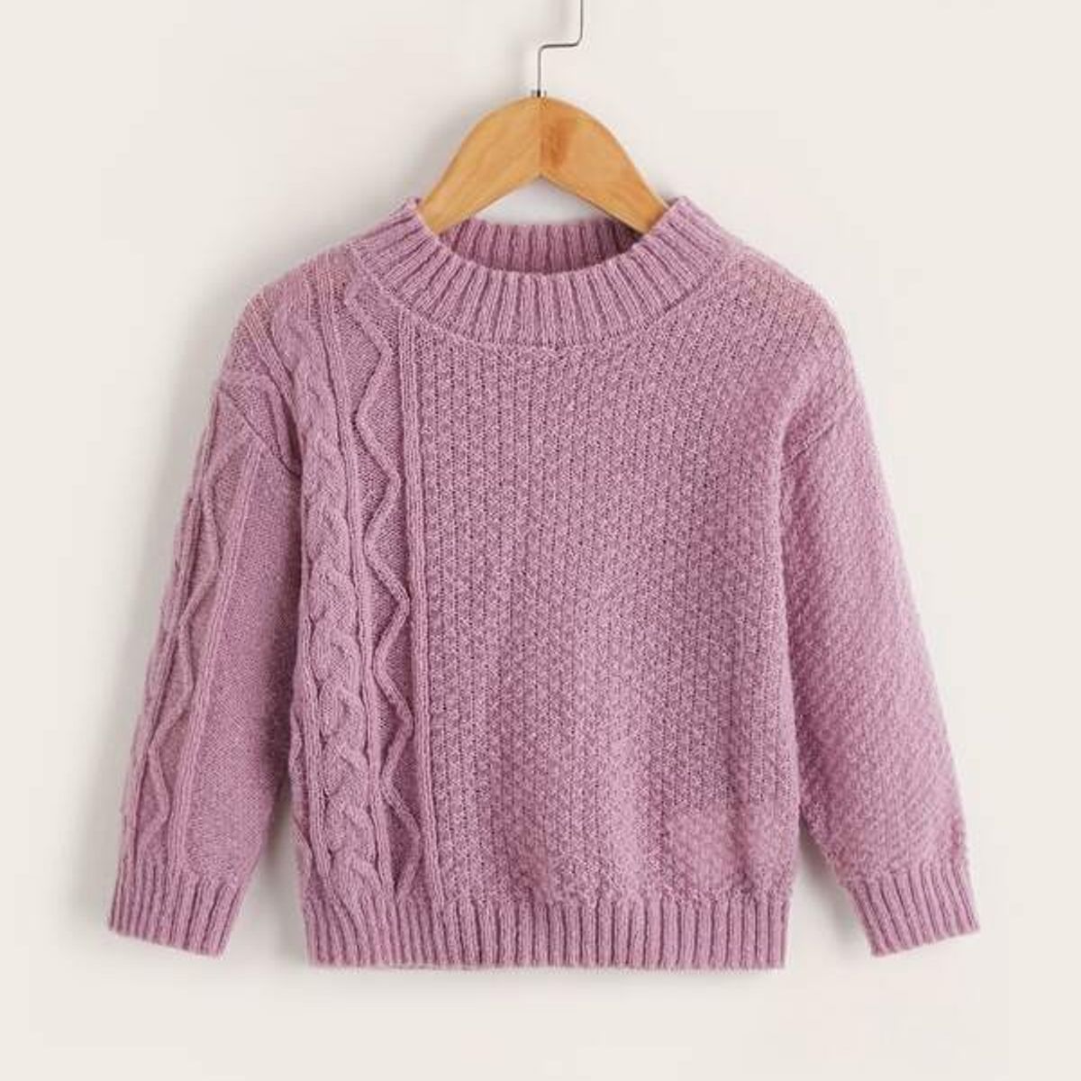 TAIS PRINCESS - Chompa casual niñitas tejido de cable