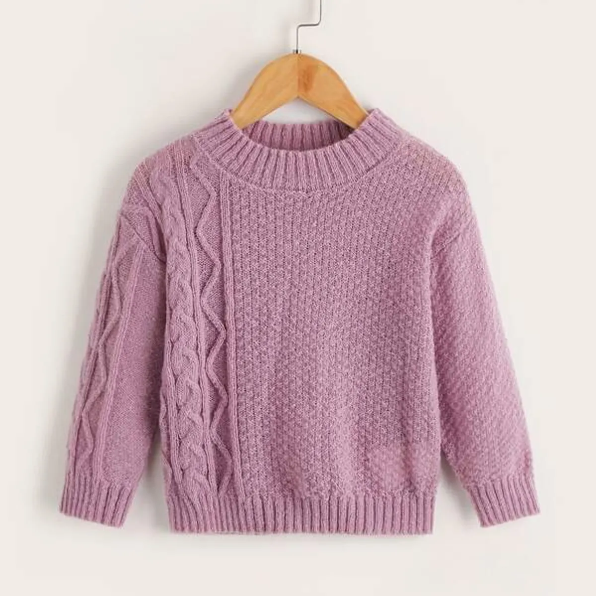 TAIS PRINCESS - Chompa casual niñitas tejido de cable