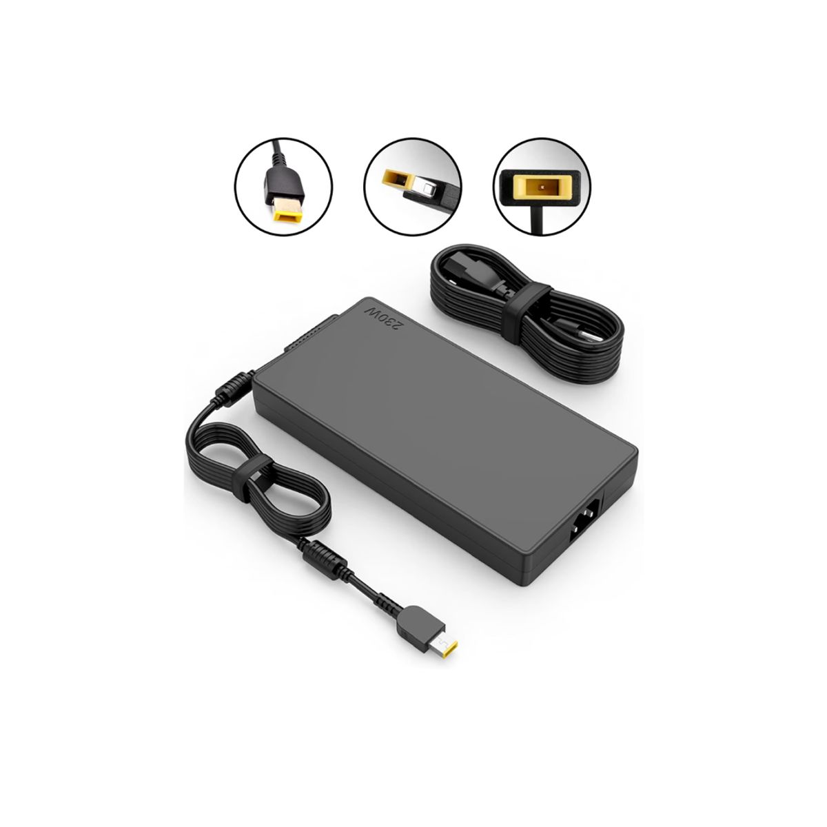 LENOVO - Cargador  Lenovo 20V.  11.5A.  230W.    Punta USB