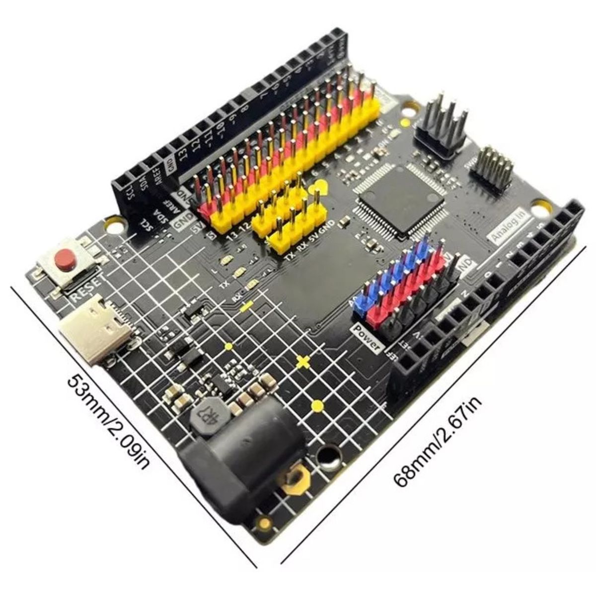 GENERICO - Placa Desarrollo Uno R4 Mínima Usb Esp32 Compatible Arduino
