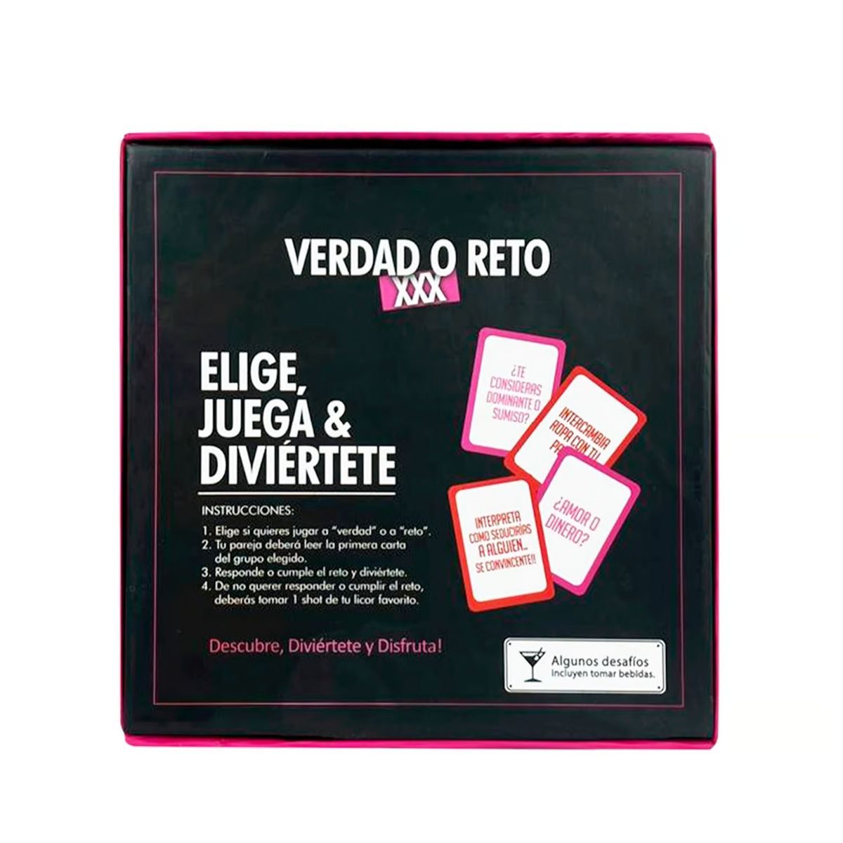 GENERICO - Verdad o Reto XXX Juego De Mesa Sexual Para Parejas