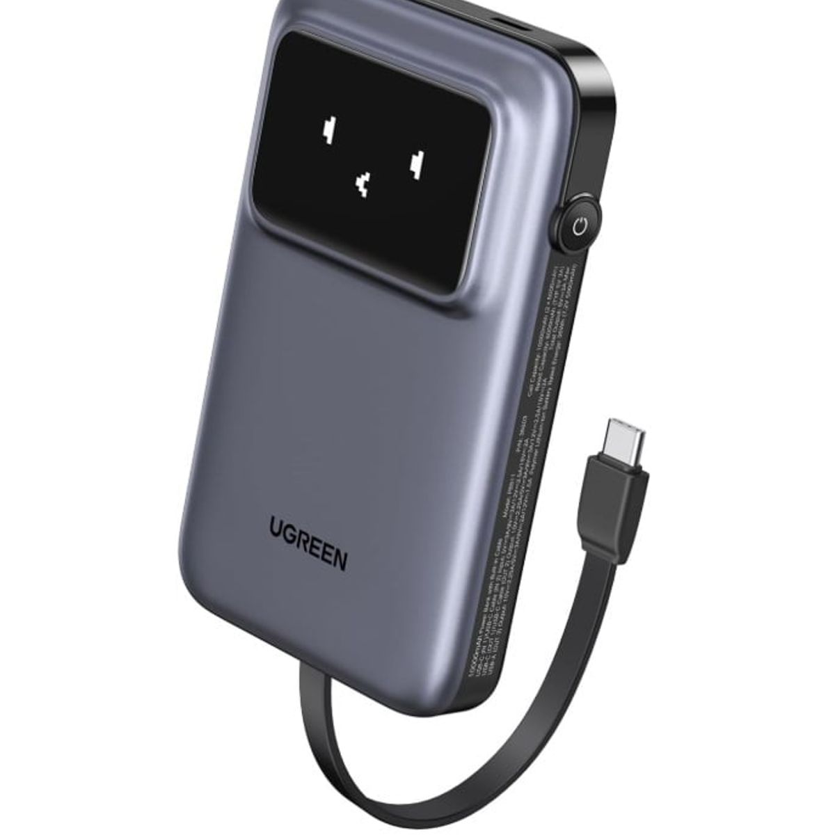 UGREEN - Power Bank 10000 mAh Cable USB-C Ugreen 30w PB511 Original
