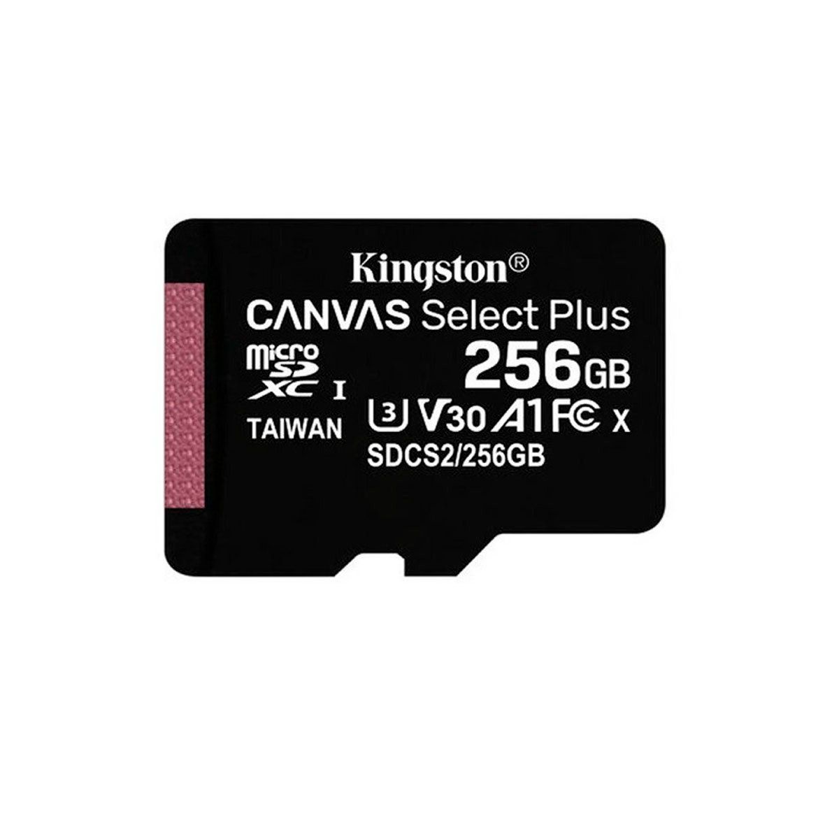 KINGSTON - Memoria Kingston Micro SD Canvas 256GB Clase 10 100MBS