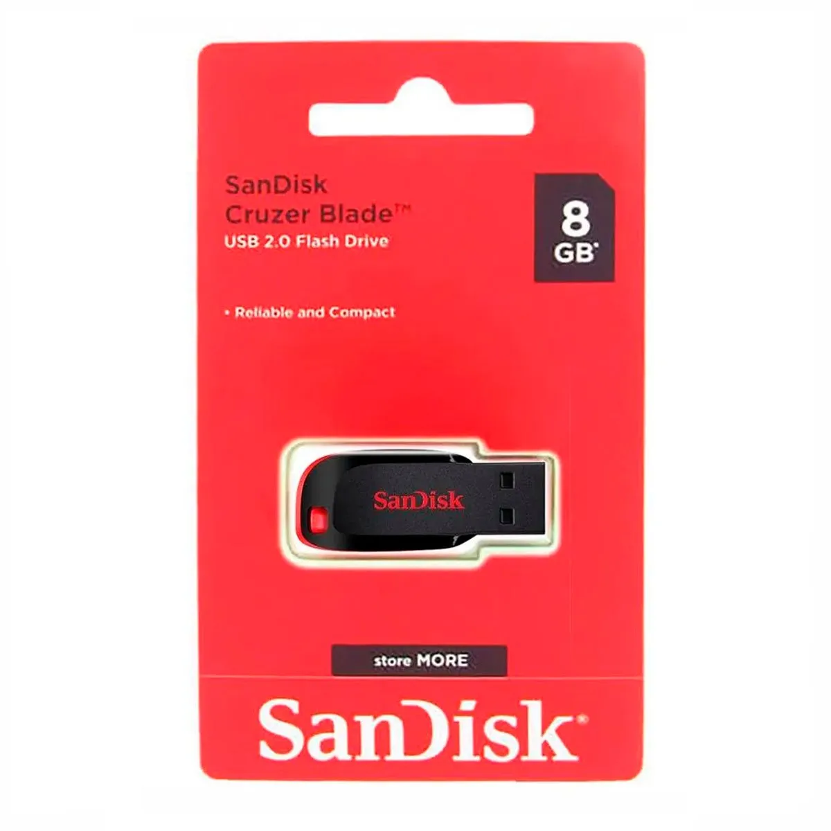 SANDISK - Memoria USB Sandisk Cruzer Cz50 8GB USB-20