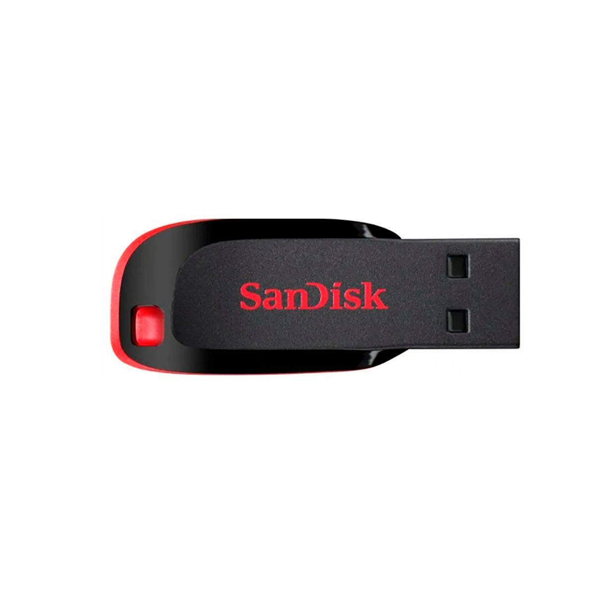 SANDISK - Memoria Sandisk 32GB Cruzer Blade USB 20 Negro