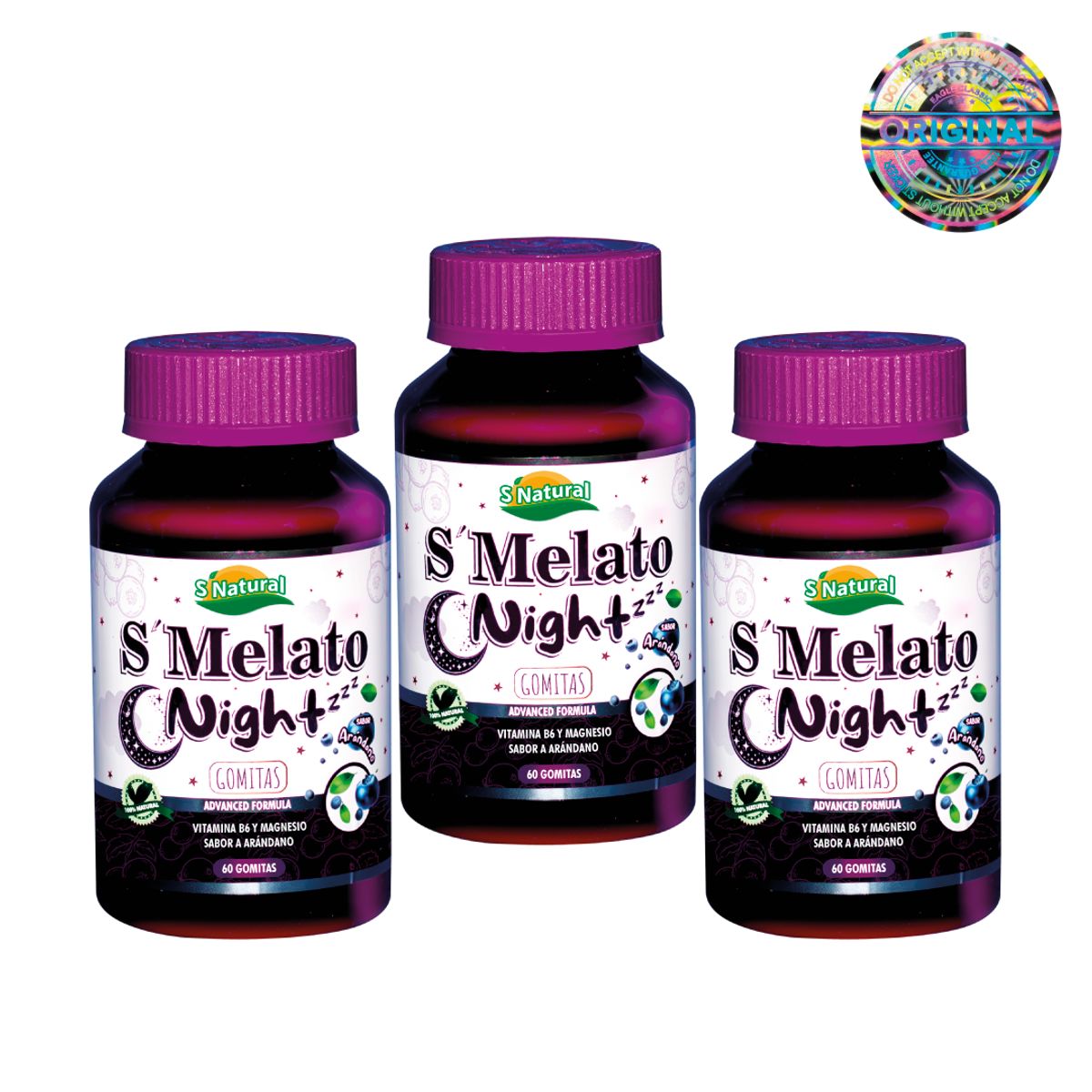 GENERICO - Gomitas Melato Night Duerme Mejor Vive Mejor