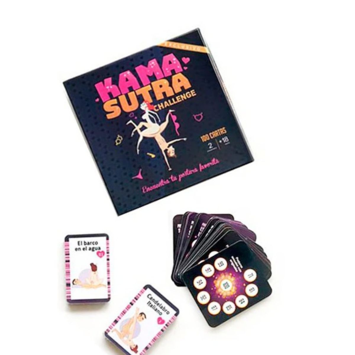 GENERICO - Kamasutra Para Parejas Lesbianas Juego Sexsual De Mesa