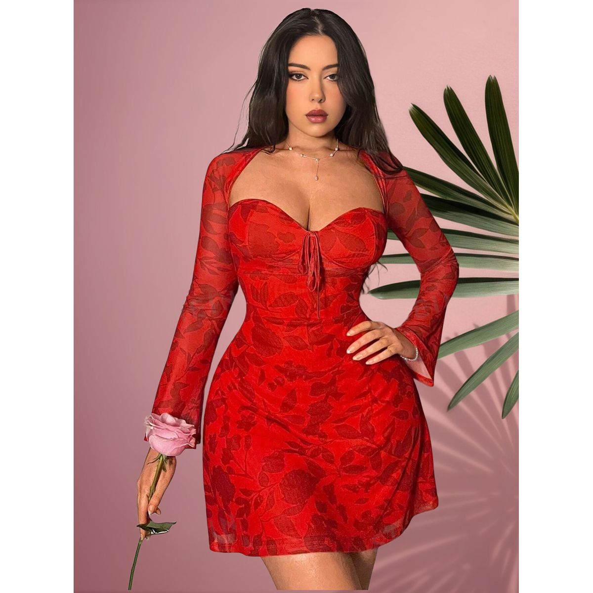 GENERICO - VESTIDO LOLITAS KAWAII ROJO