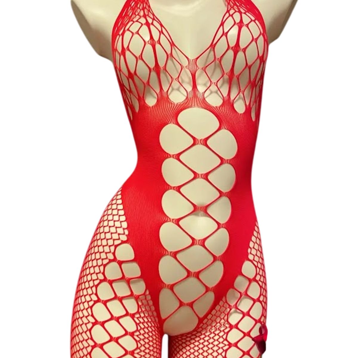 GENERICO - MALLA CORPORAL CATSUIT LENCERIA PORTALIGAS