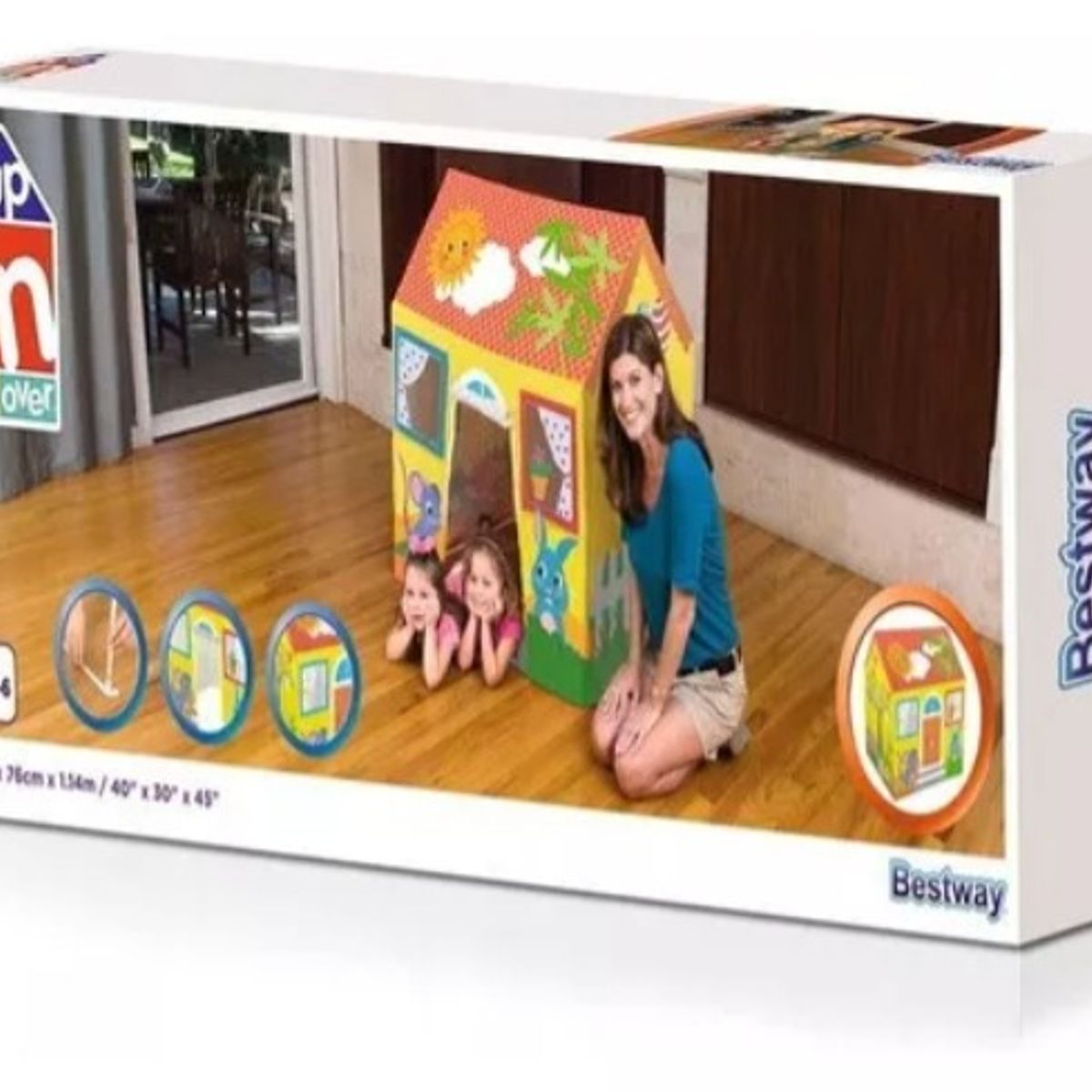 GENERICO - Carpa Casita Infantil Niños Bestway 102m X 76cm X 114m