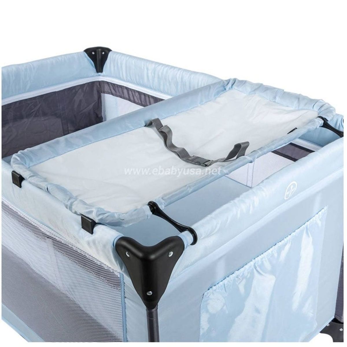 EBABY - Cuna Corral Ebaby Dream con Cambiador + Colchon RS