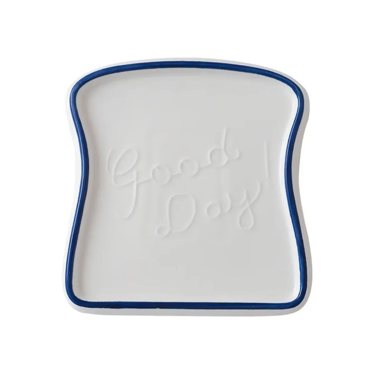 GENERICO - Plato Toasty Azul Cerámica