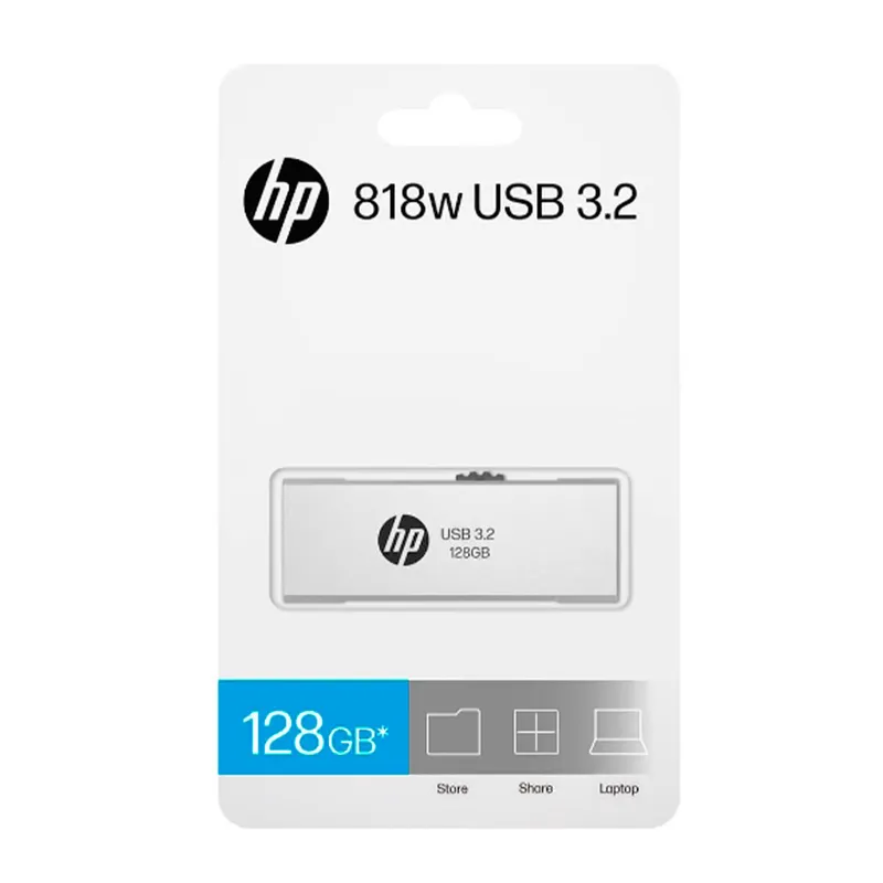 KINGSTON - Memoria USB 128GB Hp 32 X818w Metal