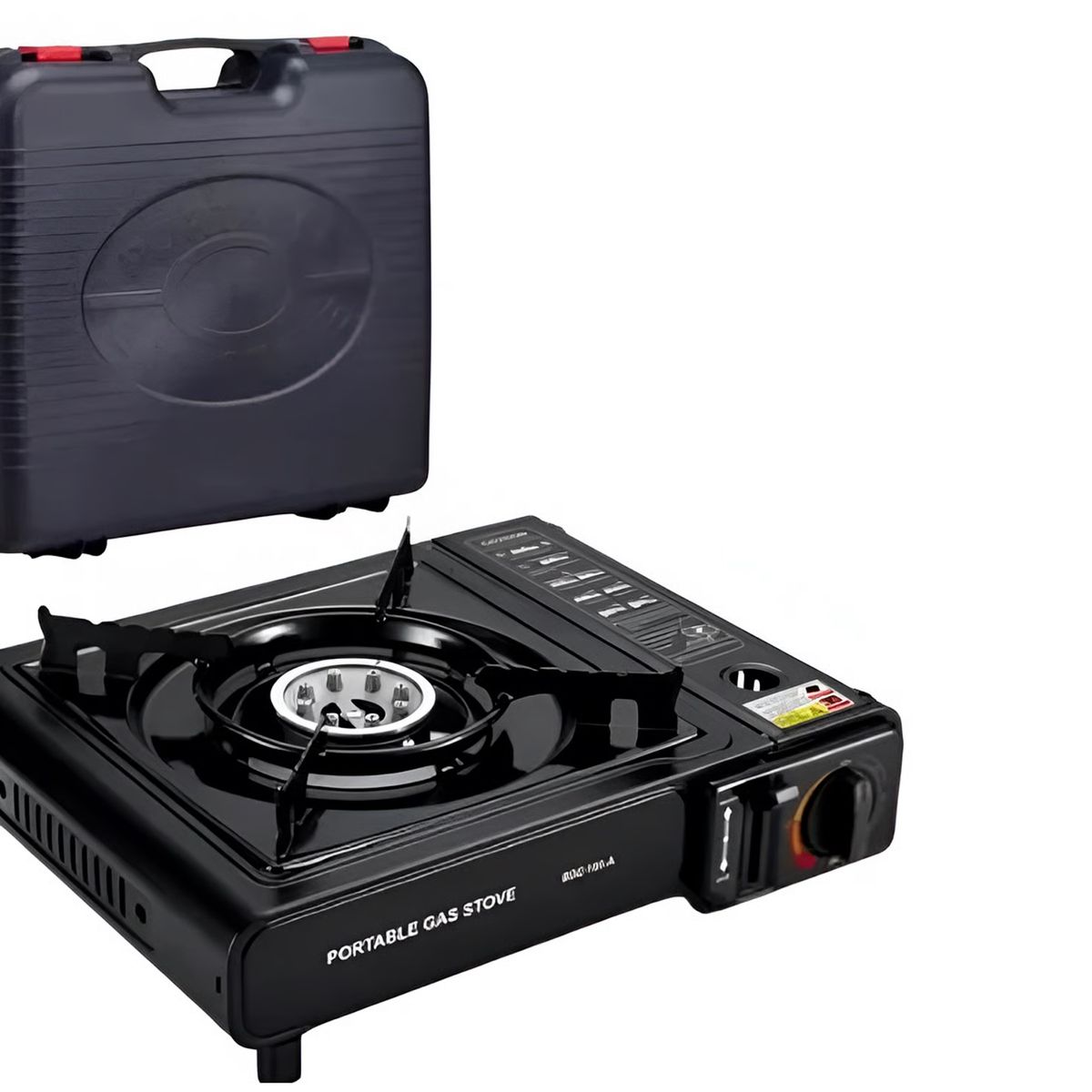 GENERICO - Cocina Portatil a Gas de 1 Hornilla  para Camping con Maleta