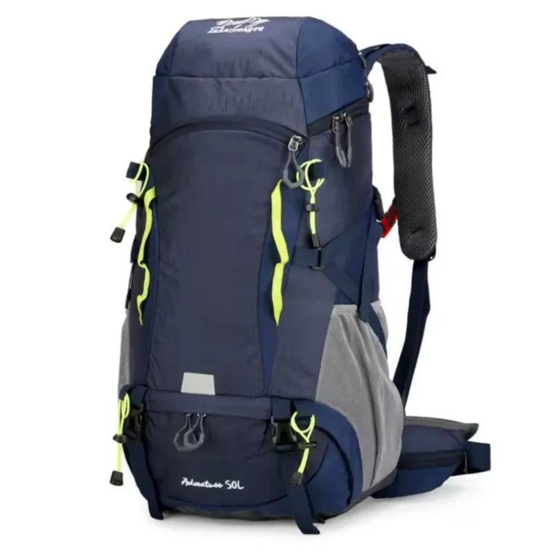 GENERICO - Mochila Trekking 50 Litros Outdoor 2165 Montaña Viaje Campamento