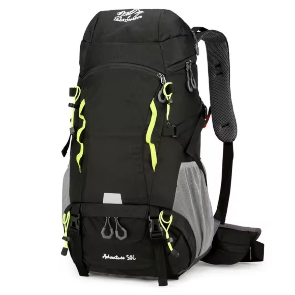 GENERICO - Mochila Trekking 50 Litros Outdoor 2165 Montaña Viaje Campamento