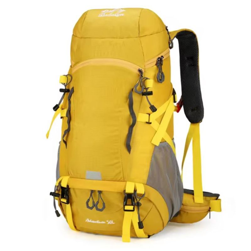 GENERICO - Mochila Trekking 50 Litros Outdoor 2165 Montaña Viaje Campamento