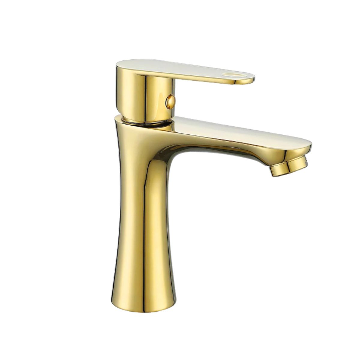 GENERICO - LLAVE DE LAVATORIO MINIMALISTA AL MUEBLE DORADO ZRGA-Z10 BRATIA