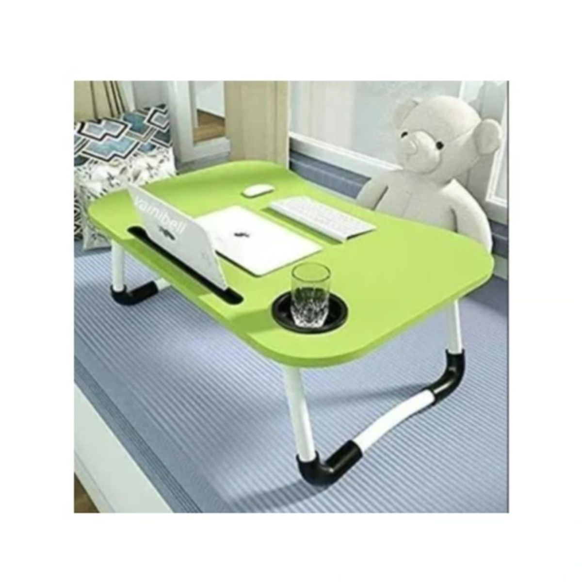 GENERICO - Mesa plegable de laptop  VERDE