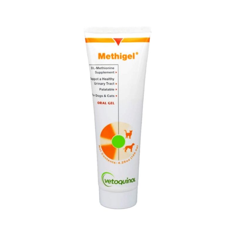 PREMIUM - Methigel Acidificador Urinario para Perros Gatos 120.5 gr
