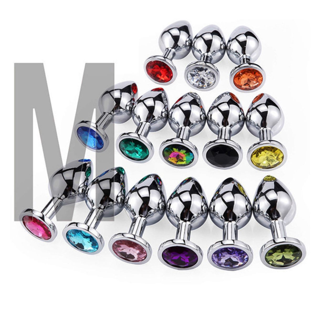 GENERICO - Plug Anal Talla M-Azul