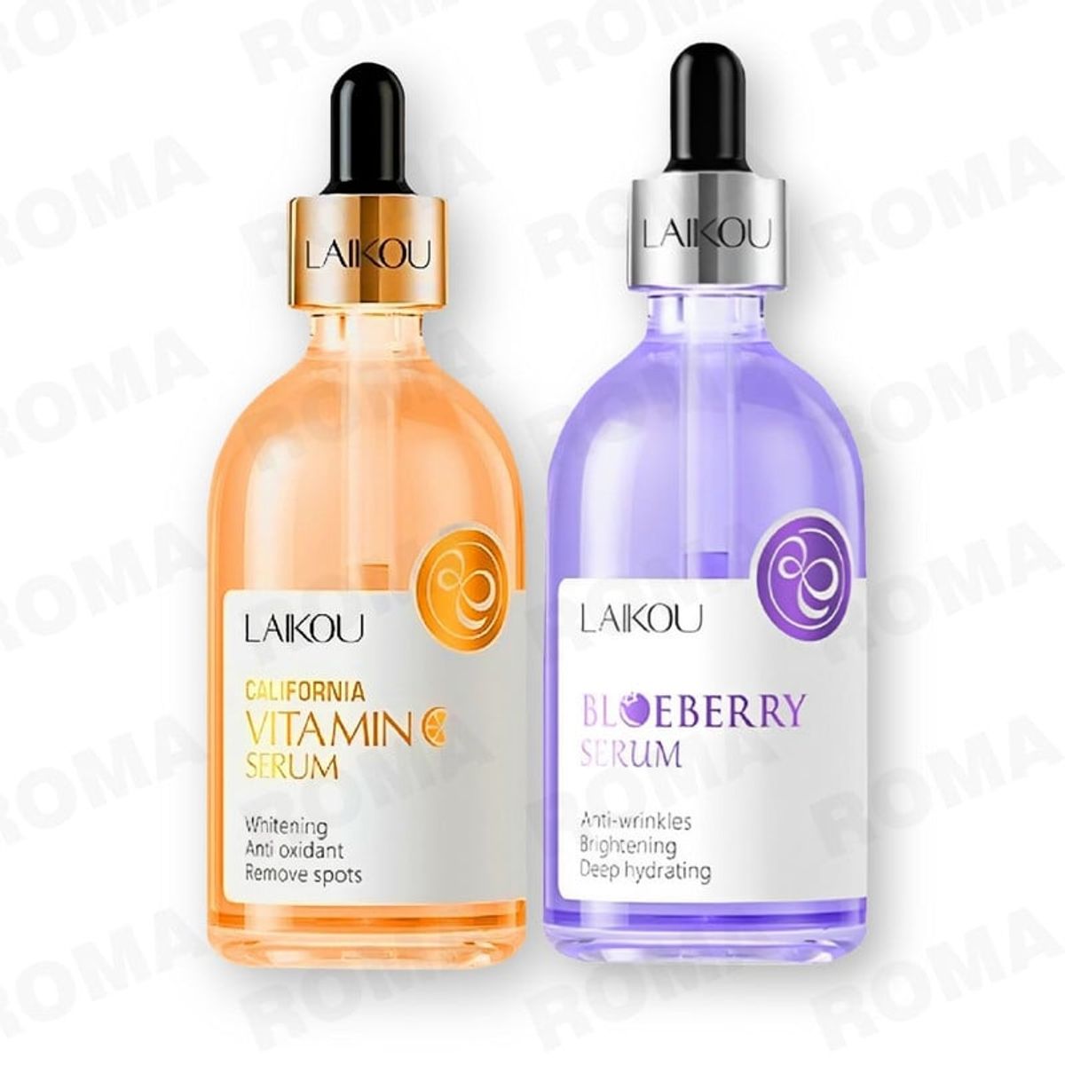 GENERICO - KIT SERUM CALIFORNIA VITAMINA C Y SERUM BLUEBERRY LAIKOU 100ML