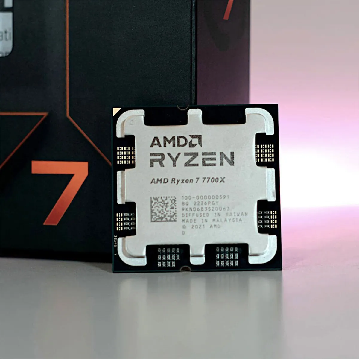 AMD - Procesador AMD Ryzen 7 7700x 4.50/5.40GHz, 32MB L3