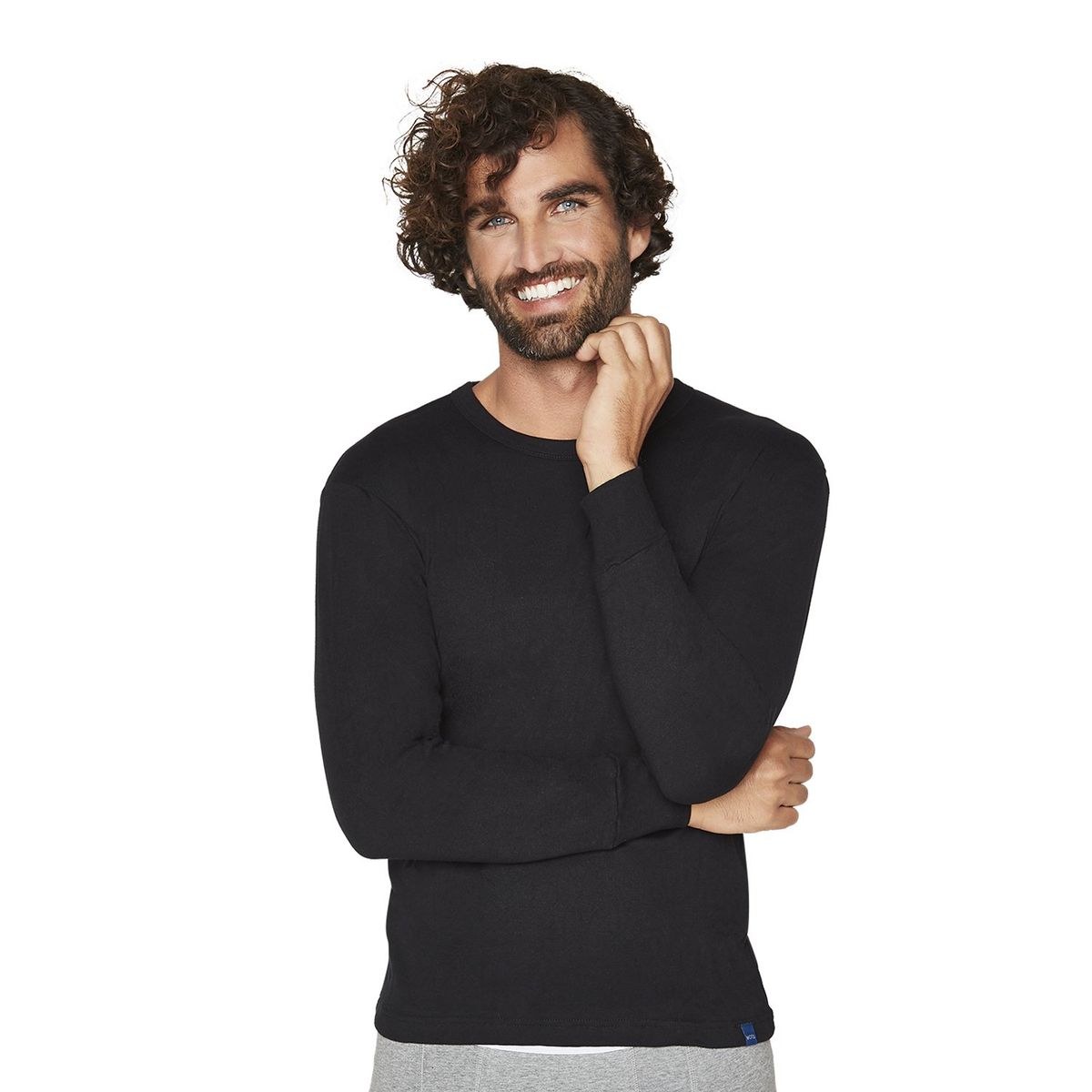 MOTA - CAMISETAS BASICAS MT445090 NEGRO