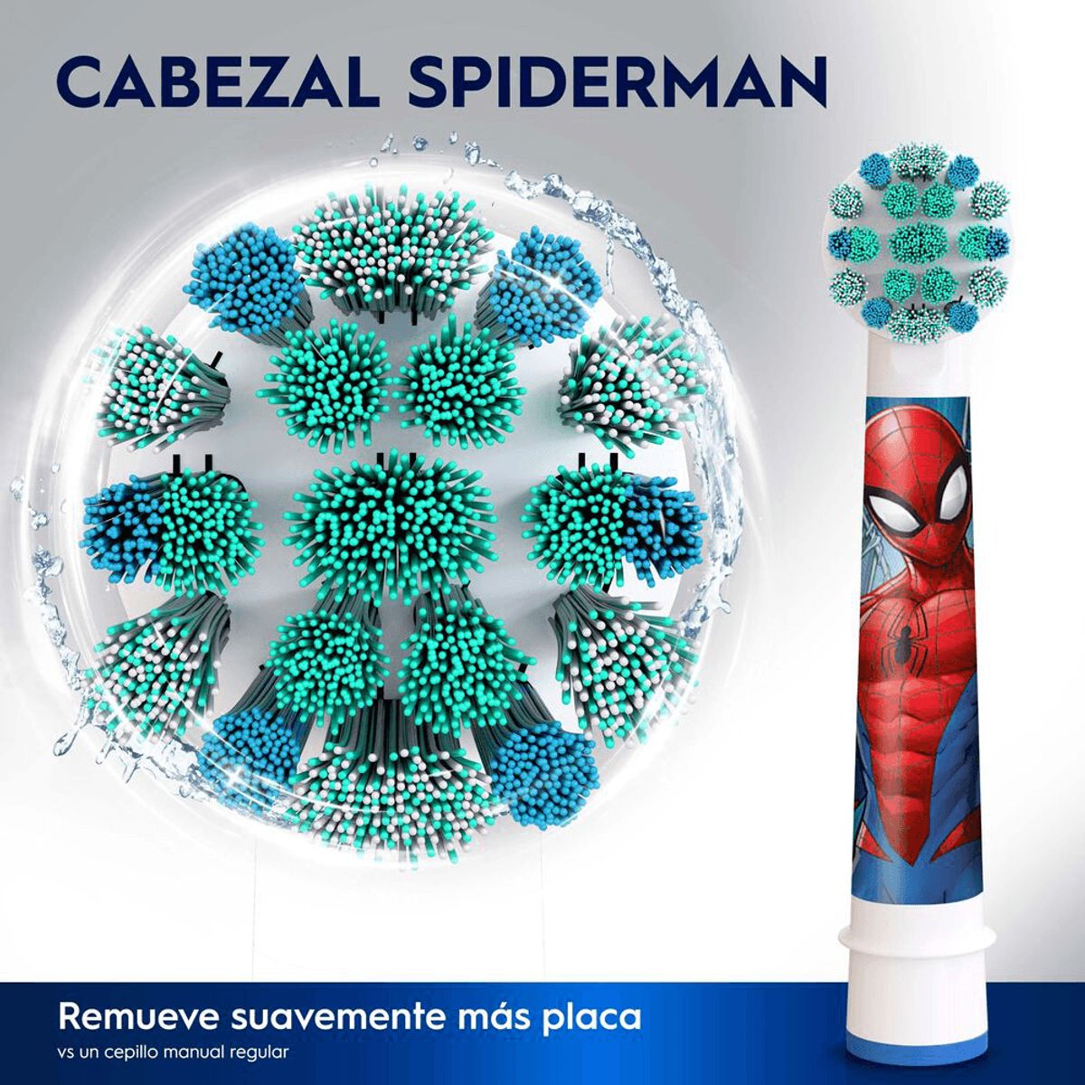 ORAL B - Cabezales De Repuesto Oral-B Spiderman Cepillo Eléctrico 2un