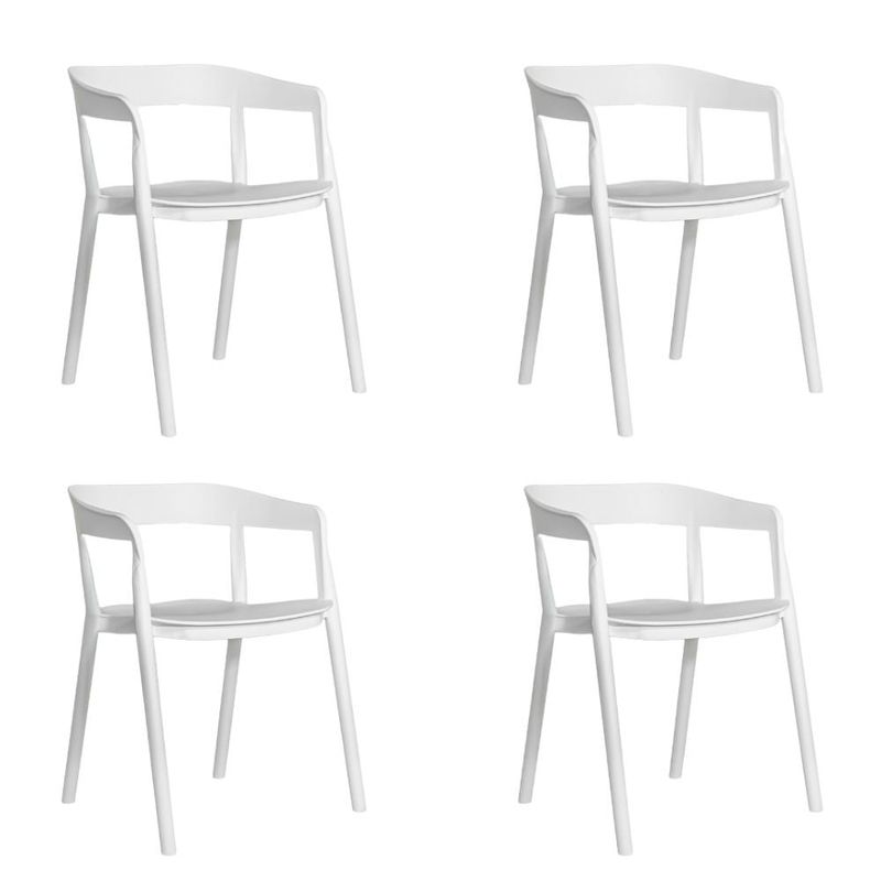 NIHM - Set x4 Silla de Comedor Tayrona Blanco