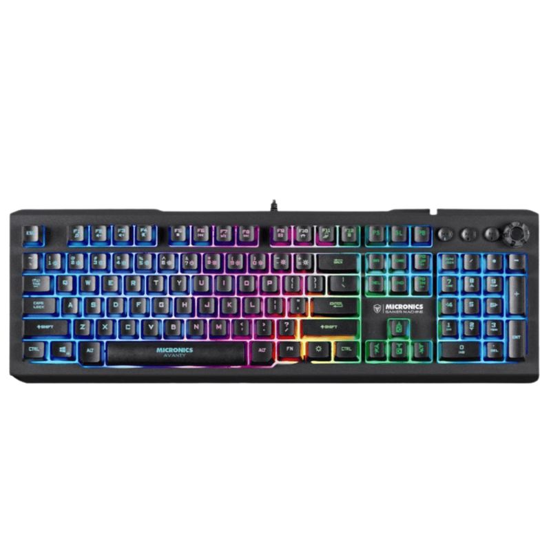 MICRONICS - teclado gamer rgb micronics avanty mic k710