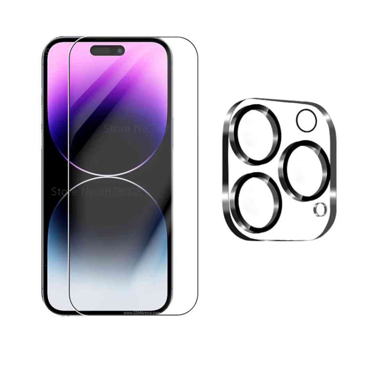 GENERICO - Protector Pantalla vidrio templado + Cámara Para Iphone 16 Pro Max