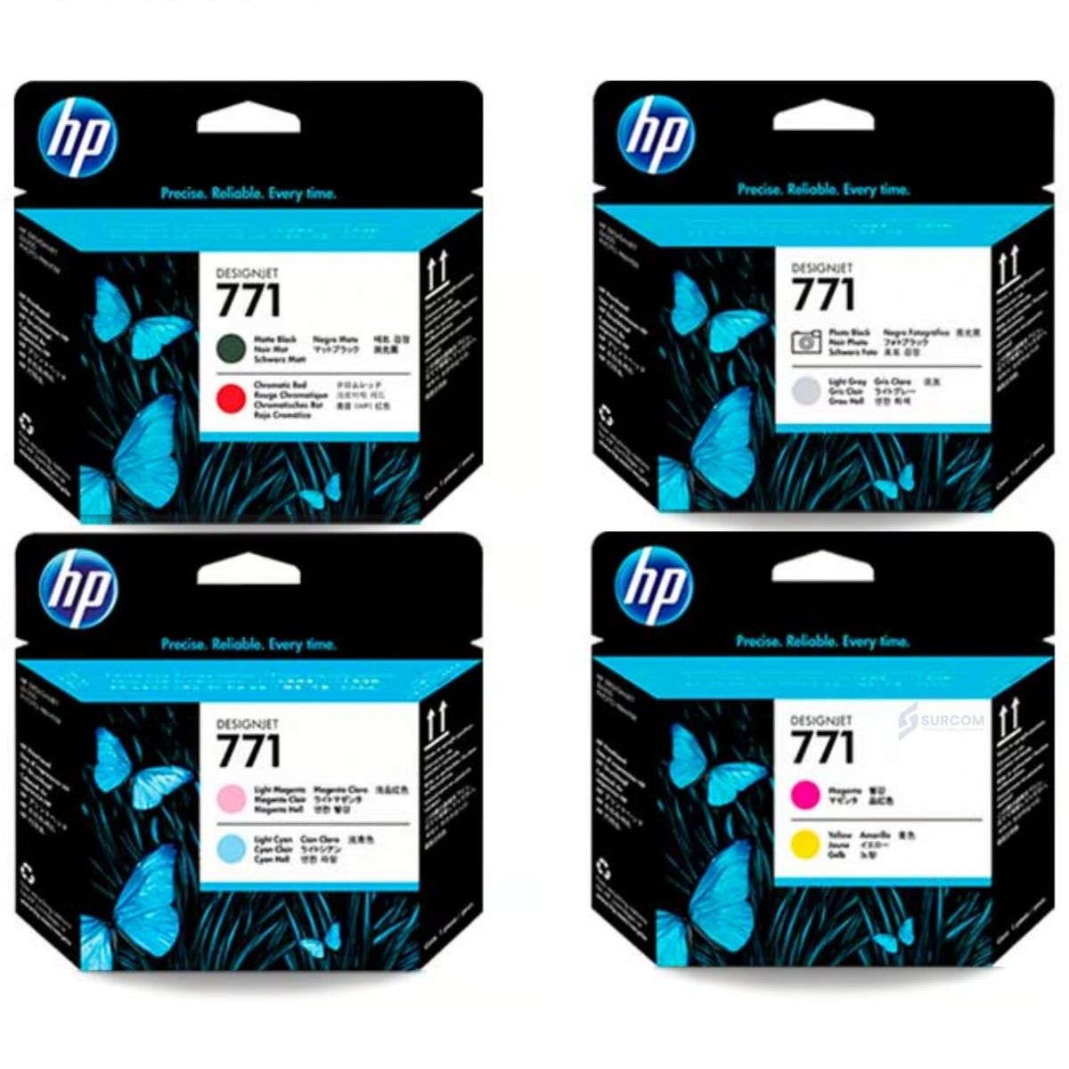HP - KIT Cabezal de Impresión HP 771 Original