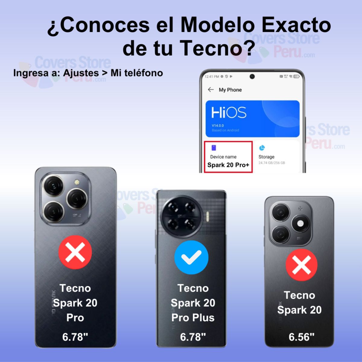 GENERICO - Funda Case para Tecno Spark 20 Pro Plus Flip Cover Rosa Antishock