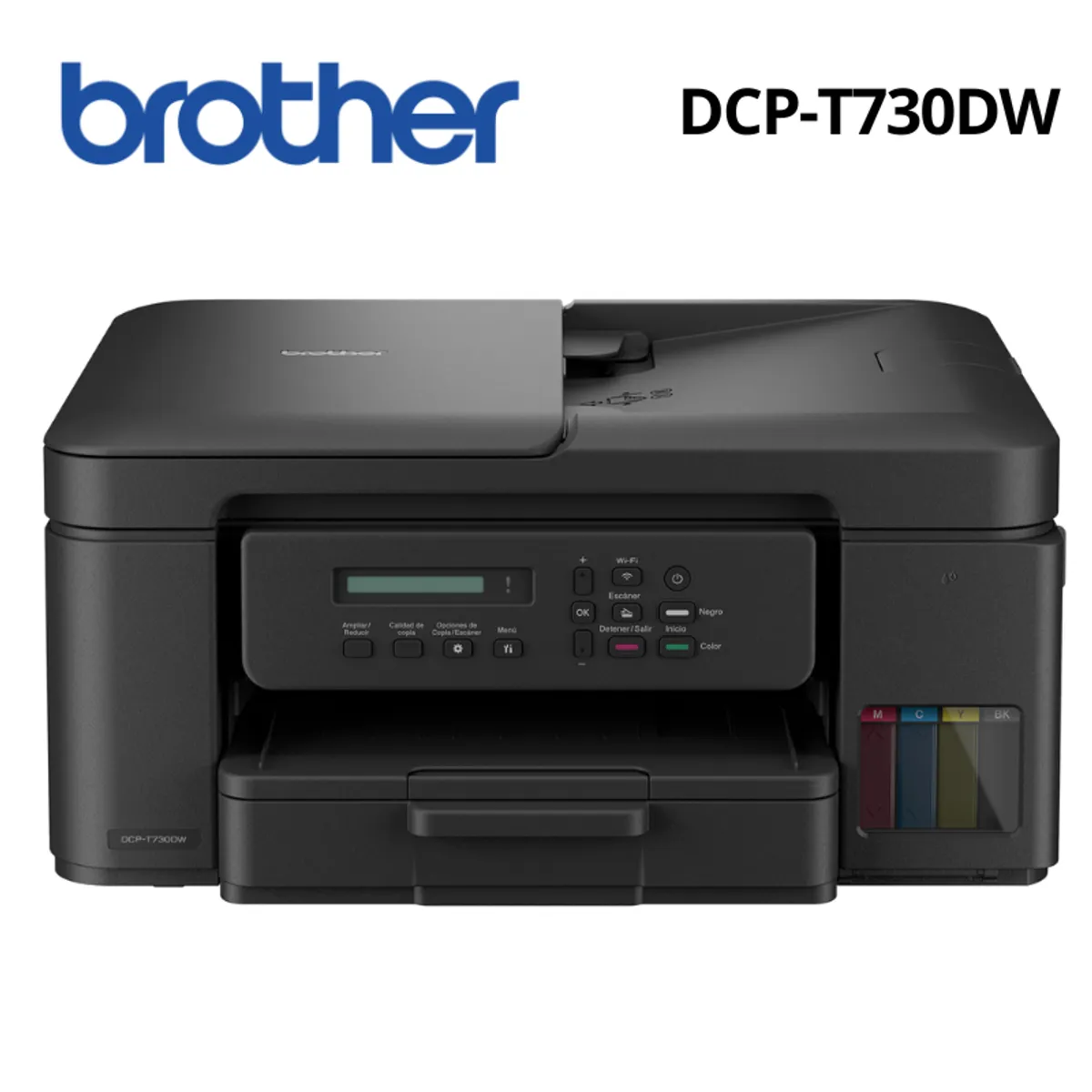 BROTHER - Impresora Multifuncional Brother DCP-T730DW Wifi Duplex ADF
