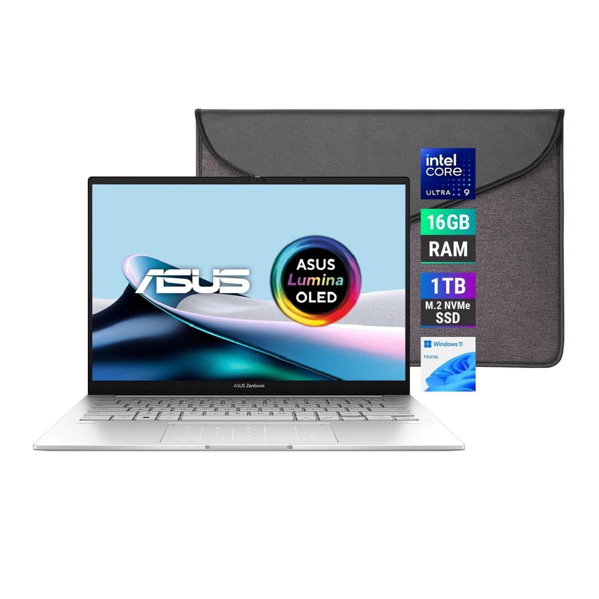 ASUS - Laptop ASUS Zenbook 14 OLED U9 16GB RAM 1TB SSD W11 14''