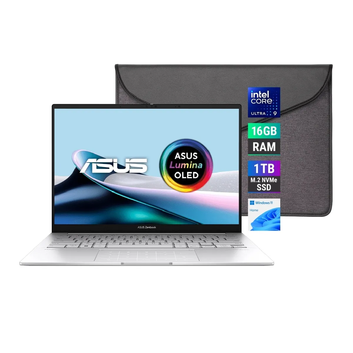 ASUS - Laptop ASUS Zenbook 14 OLED U9 16GB RAM 1TB SSD W11 14''