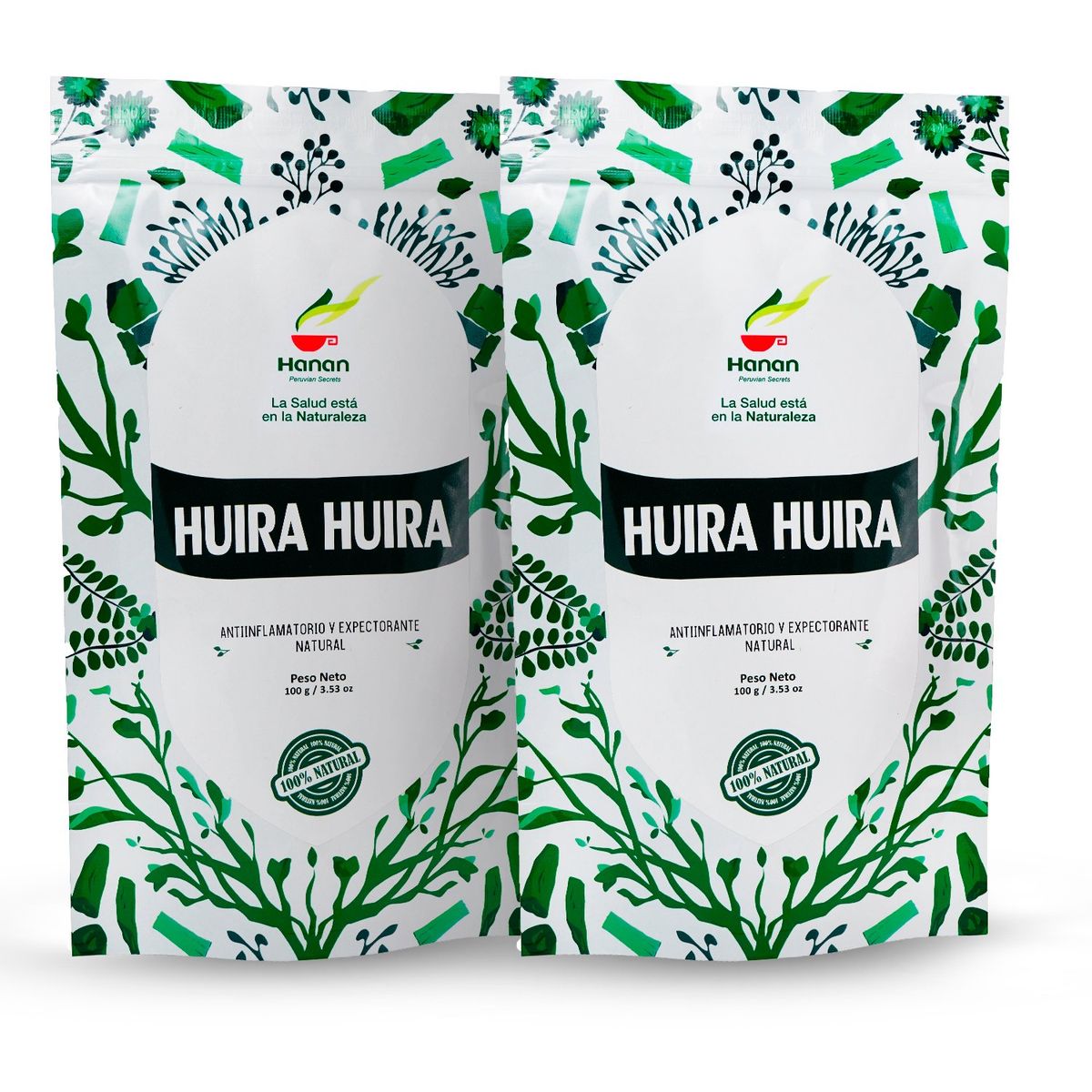 HANAN PERUVIAN SECRETS - Huira Huira Infusión Hanan Duopack 100 gr