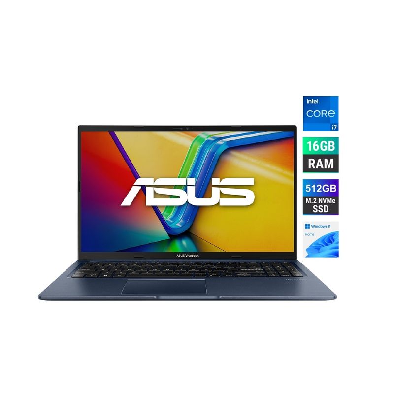 ASUS - Laptop ASUS Vivobook 15 X510 i7 16GB 512GB W11 156