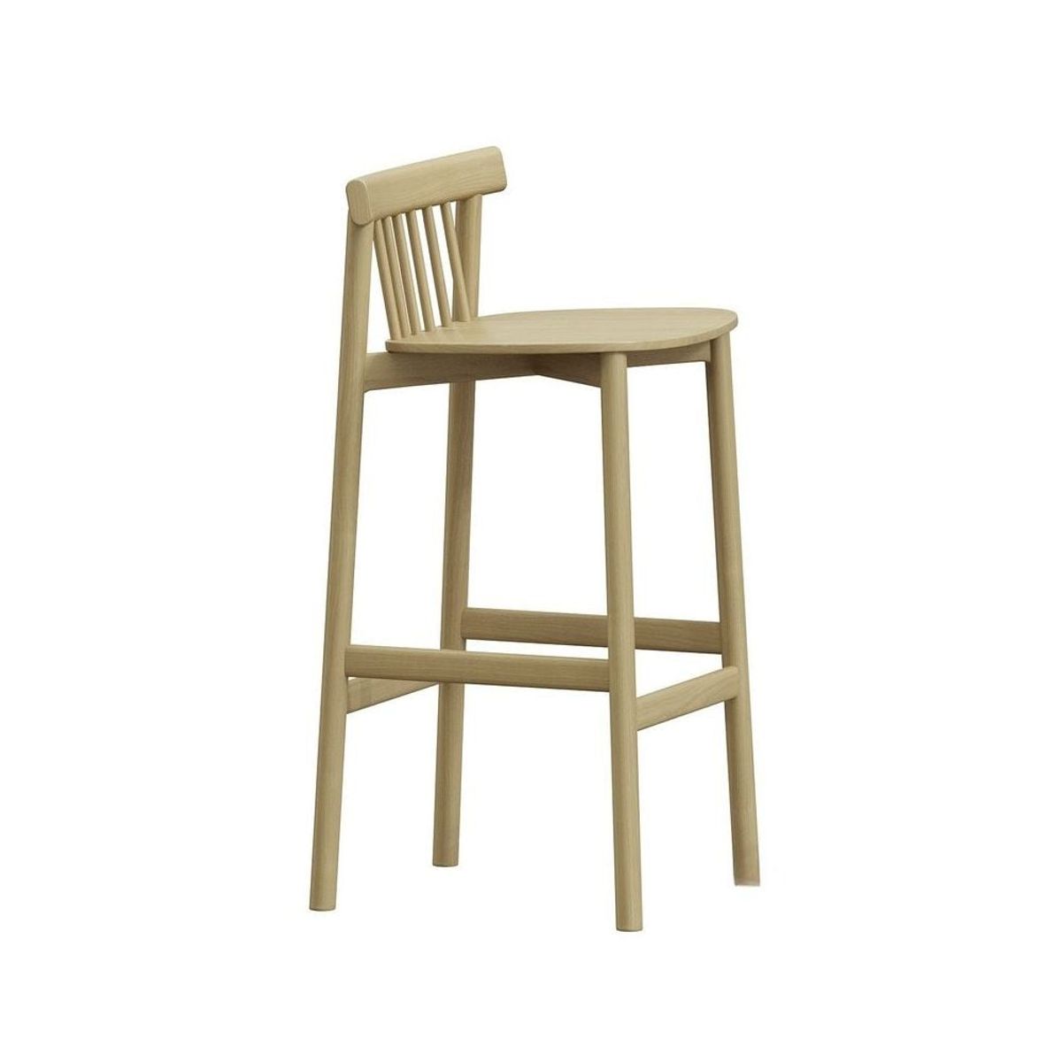 GENERICO - Silla de Comedor Alto - Beige