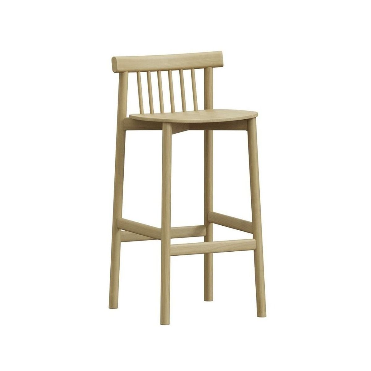 GENERICO - Silla de Comedor Alto - Beige