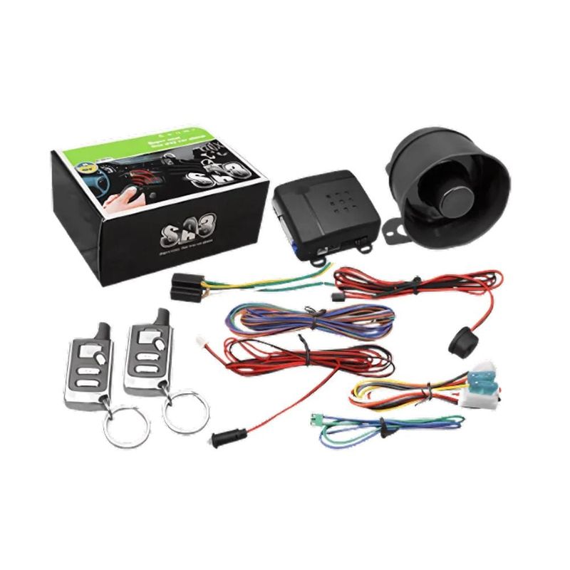 SAFARI - Alarma para Vehiculo con Control y Sirena Safari