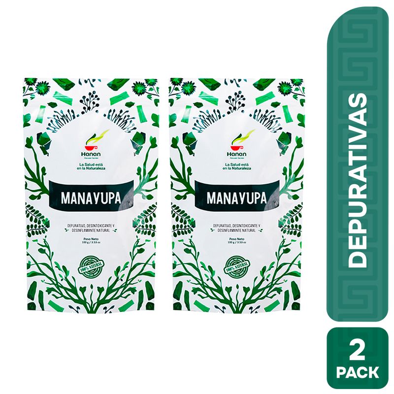 HANAN PERUVIAN SECRETS - Manayupa Infusión Hanan Duopack 100 gr
