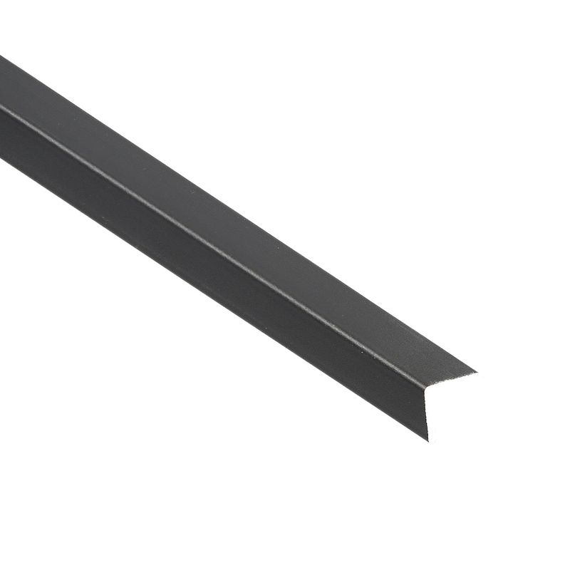 DECORPLAS - Perfil en L para Wall Panel Color Negro