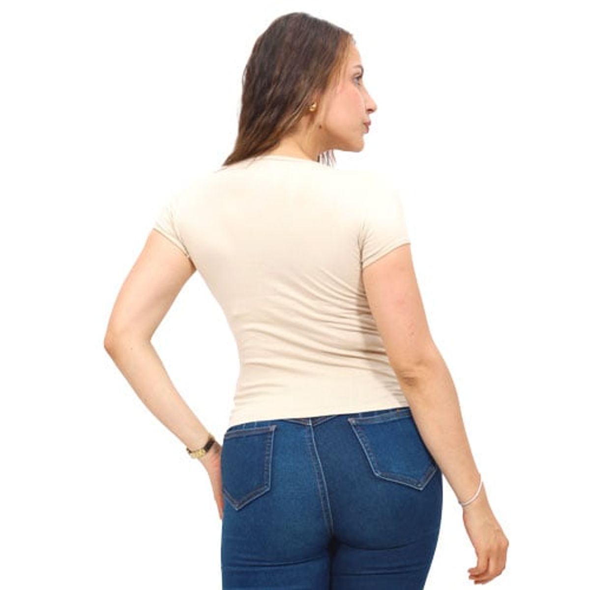 BOABLANCA - Polo de Algodón Peruano para adolescentes con Estampado Frontal Talla standard