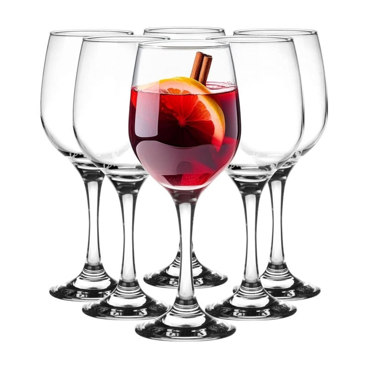 PENTHA - Copa de Vino 360ml Copas de Vidrio x 6