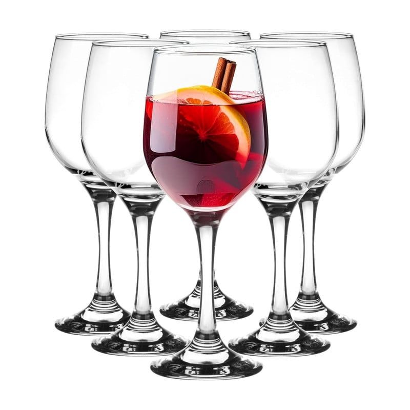 OEM - Copa de Vino 360ml Copas de Cristal x 6