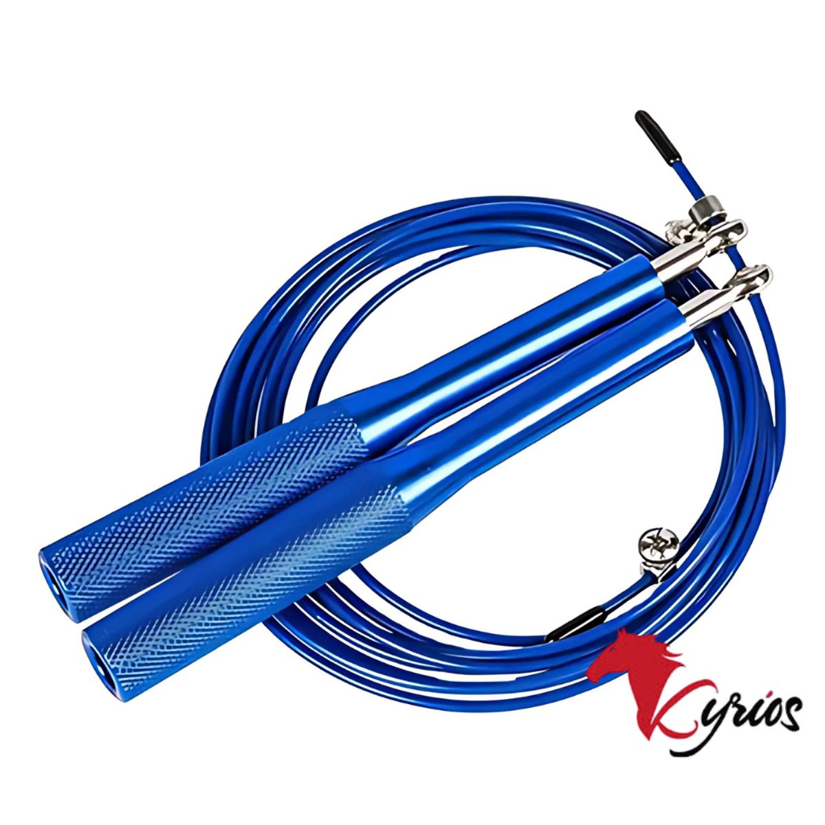 NO LOGO - Salta Soga De Aluminio Para Entrenamiento Color Azul