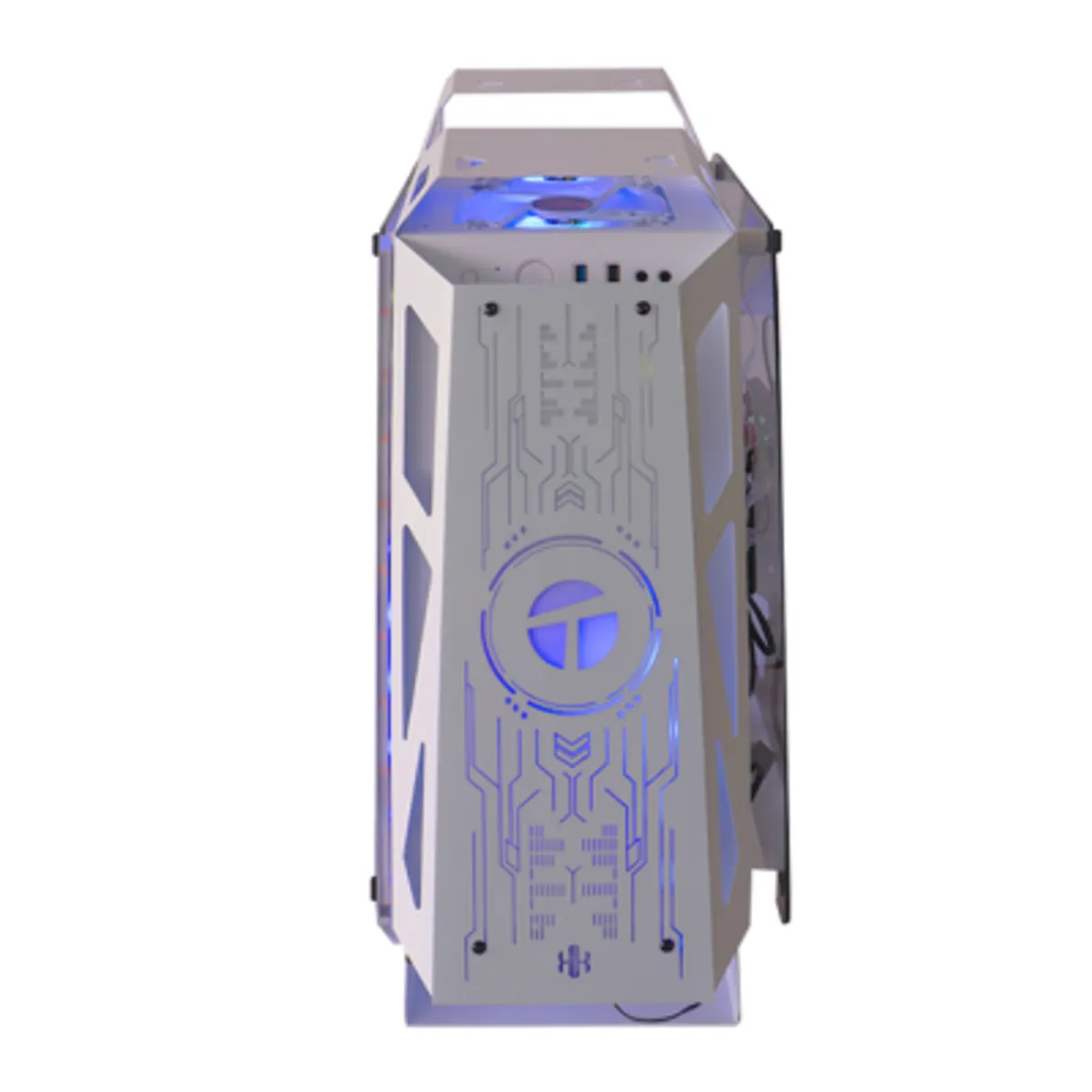 TEROS - Case gamer TEROS TE-1311G, Mid Tower, USB 3.0 /USB 2.0 ventilador ARGB