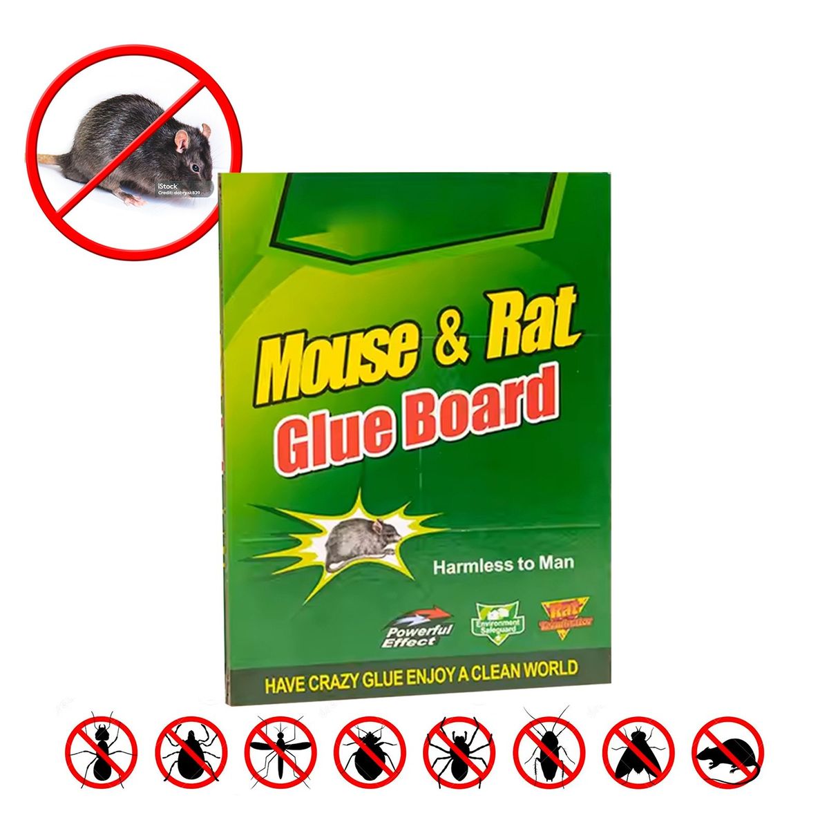 GENERICO - Trampa Pega Rata 16x22cm